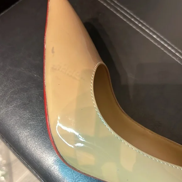 Christian Louboutin Patent Leather Kate 100mm Heels size 41 / 10 - Picture 9 of 9